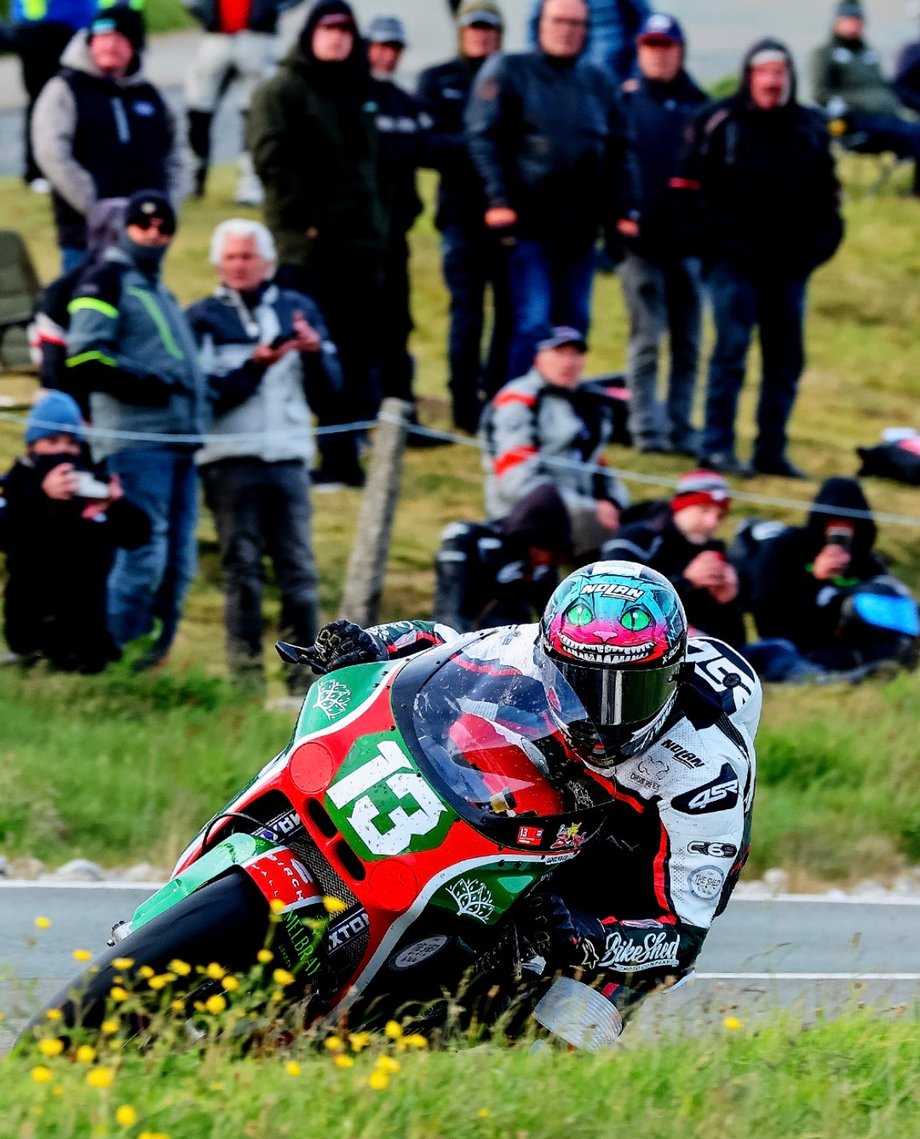 Spectators at Isle of Man TT