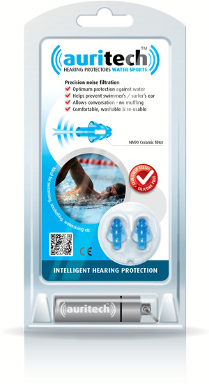 Auritech Water Sports Hearing Protectors - packshot