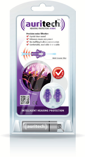 Auritech Music Hearing Protectors - packshot